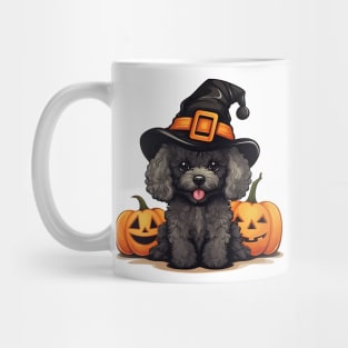 Halloween Poodle Dog #4 Mug